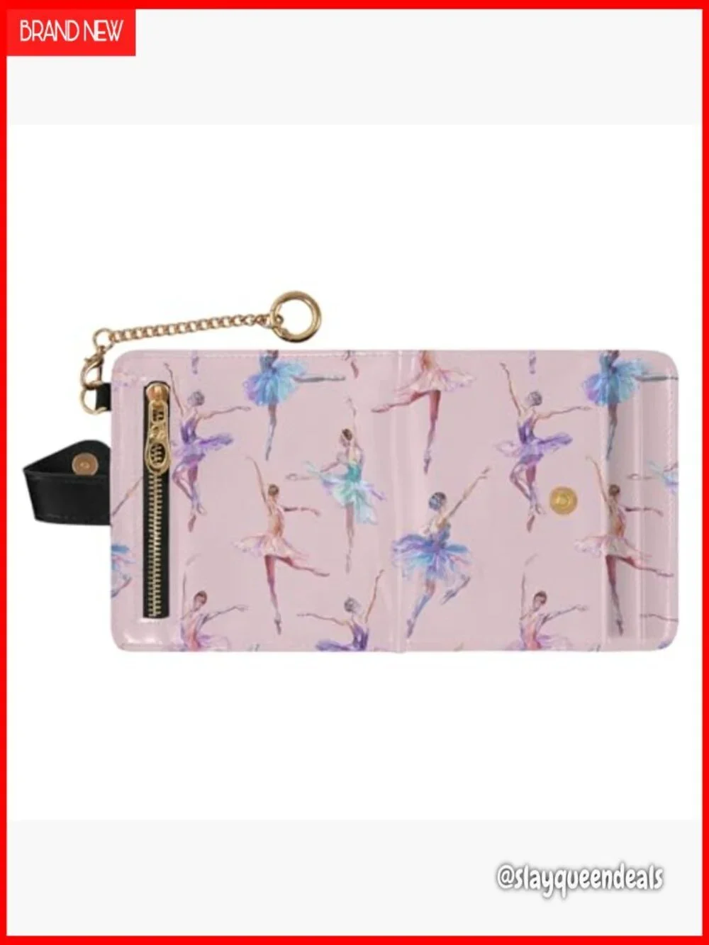 Slim RFID Blocking Leather Bifold Wallet with Zipper Coin Pocket